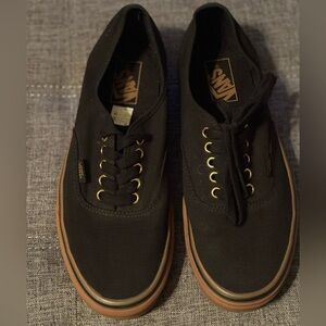 Vans Black Tennis Shoes